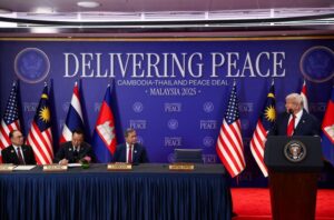 Read more about the article Trump inks U.S. deals on trade, critical minerals with Southeast Asian partners