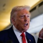 Read more about the article Trump says he is not considering strikes within Venezuela