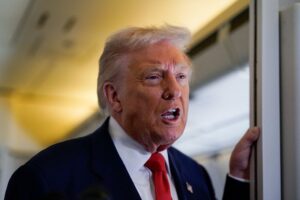 Read more about the article Trump says he is not considering strikes within Venezuela