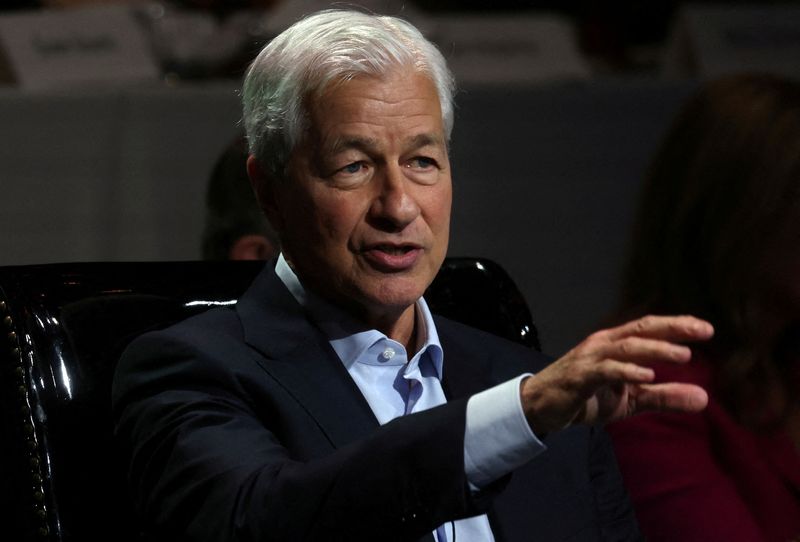 You are currently viewing JPMorgan CEO Dimon warns of US stock market correction risk, BBC reports