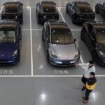 Read more about the article Tesla's September China-made EV sales rise 2.8% year on year