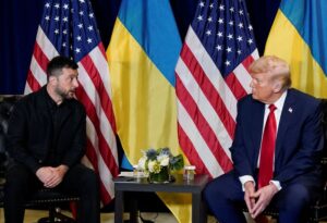 Read more about the article Ukraine’s Zelenskiy discussed strengthening Kyiv’s air defence with Trump