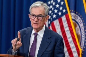 Read more about the article Fed Chair Powell hinted the central bank could be approaching the end of a more than three-year campaign to shrink a portfolio of Treasury securities it acquired to provide stimulus after the 2020 pandemic