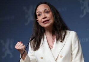 Read more about the article Venezuela-US tensions spike in wake of seized tanker as Nobel winner vows change