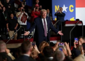 Read more about the article Trump hopes North Carolina speech will bolster standing on US economy