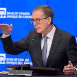 Read more about the article Bank of Canada Gov. Tiff Macklem acknowledged positive developments in the economy but said challenges remain and growth is expected to be “fairly modest”