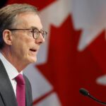 Read more about the article Inflationary pressures in Canada appear contained, Bank of Canada Gov. Tiff Macklem said Tuesday