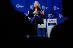 Read more about the article The Fed’s Michelle Bowman is moving to roll back what she views as regulatory excess pertaining to banks