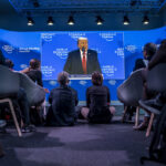 Read more about the article President Trump spoke about power-generating windmills, drug costs, gasoline prices and more at the World Economic Forum on Wednesday