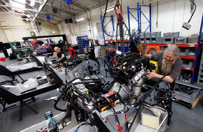 You are currently viewing UK manufacturing PMI rises to highest since August 2024