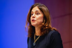 Read more about the article Dallas Fed President Lorie Logan said she believes the Federal Reserve’s interest-rate stance is set well for the risks facing the economy