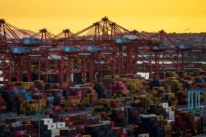 Read more about the article The U.S. trade deficit declined in January, continuing a volatile run as imports and exports react to rapid changes in the Trump administration’s trade policy