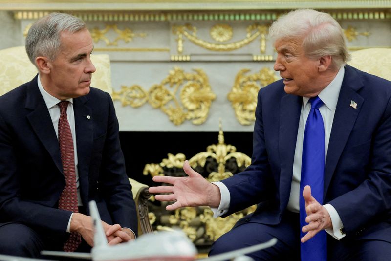 You are currently viewing Trump has not mentioned Canada paying an ’entry fee’ ahead of USMCA talks, says Carney