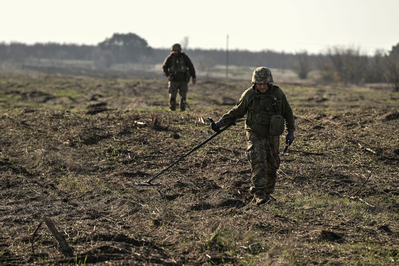 You are currently viewing Man, machine and AI combine in battle to clear Ukraine of mines