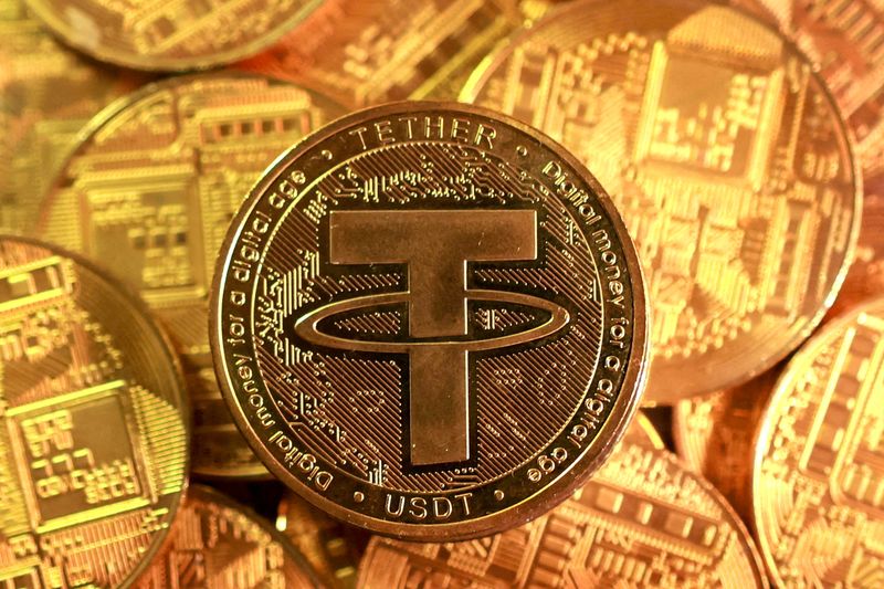 You are currently viewing Tether slows gold purchases for USDT reserves in first quarter, data shows