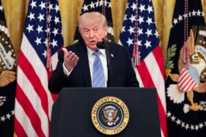 Read more about the article Trump calls Xi meeting important trip, says US leads in AI