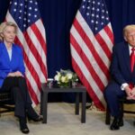 Read more about the article Trump sets July 4 deadline for EU to comply with trade deal or face ’much higher’ tariffs