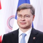 Read more about the article ECB will have to respond to inflation increase, EU’s Dombrovskis says