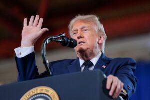 Read more about the article Trump says Iran peace deal is ’largely negotiated’