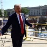 Read more about the article Trump talks up his ballroom plan dozens of times but plays down Americans’ economic pain