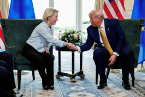 Read more about the article European lawmakers reached a provisional deal to remove some import tariffs on U.S. goods, as part of the trade deal signed last summer
