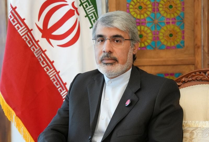 You are currently viewing Iran’s UN ambassador cites good progress in peace talks, but denies US commodity purchase claims