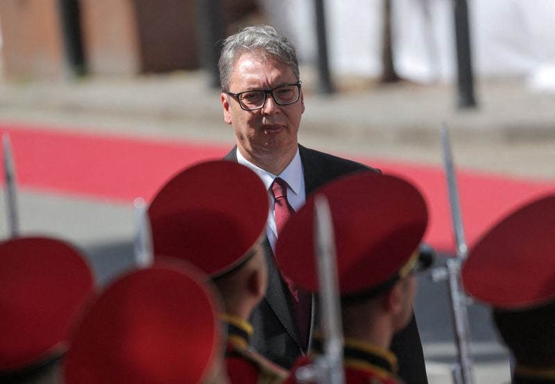 You are currently viewing Serbia President Vucic says to resign within weeks, one year before end of mandate
