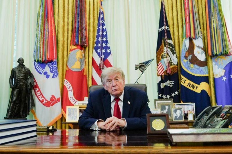 You are currently viewing Trump calls housing bill ’a big yawn,’ presses voting curbs