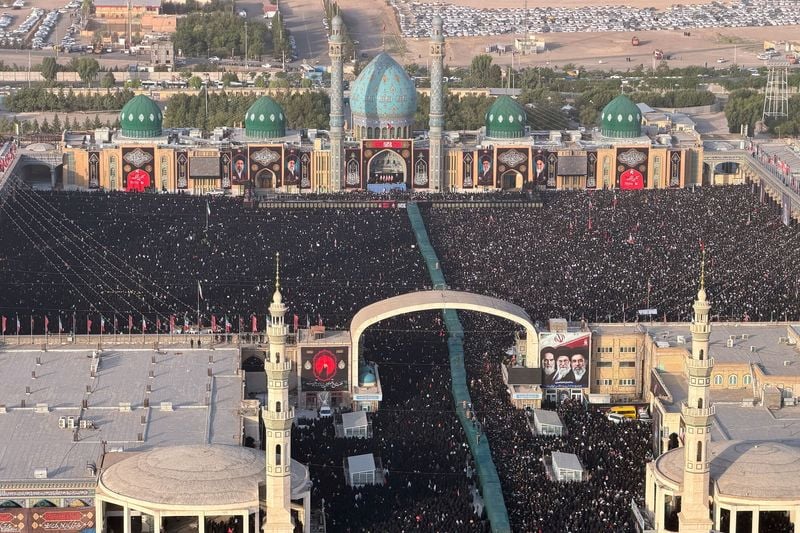 You are currently viewing Ship hit in Hormuz as millions march for ayatollah; Iran says no talks unless Trump halts threats