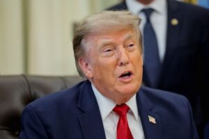 Read more about the article Trump says US attacking Iran capabilities related to Strait of Hormuz