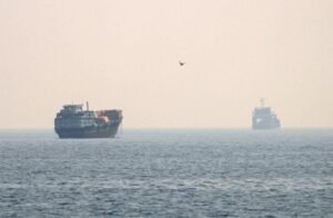 Read more about the article Iran-linked vessels pass through Hormuz ahead of US blockade