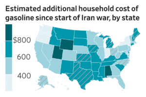 Read more about the article Energy prices are up all over the U.S., but the surge is hitting some regions harder than others. And that impact could affect next month’s midterm elections.